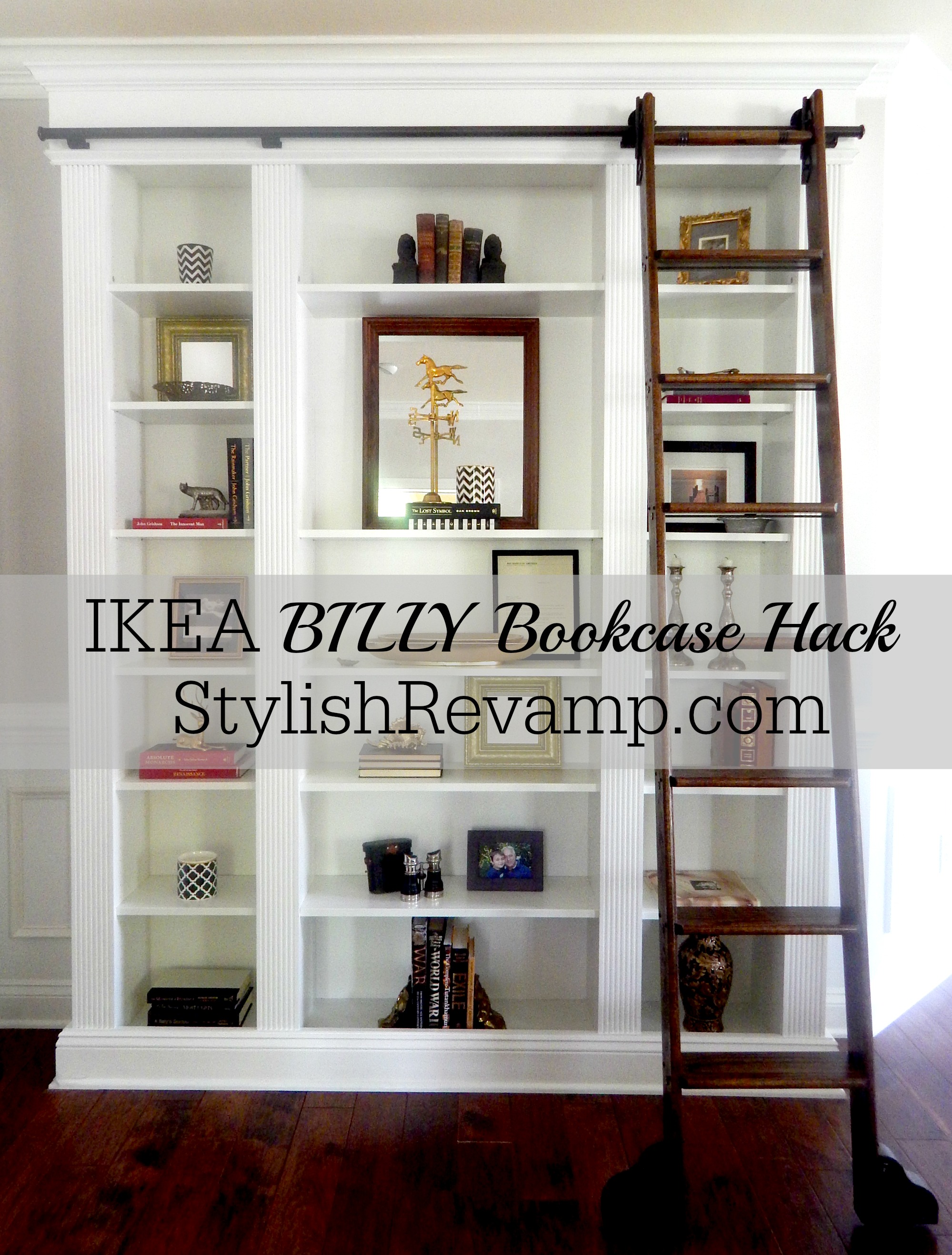 IKEA BILLY Bookcase Hack 1