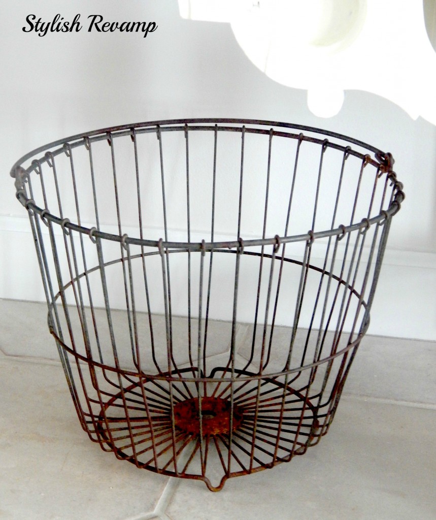 Vintage Wire Basket