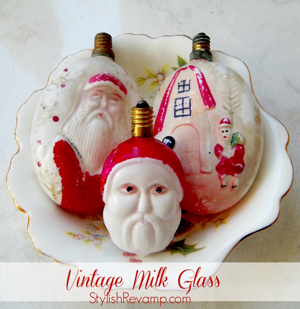 Vintage Milk Glass